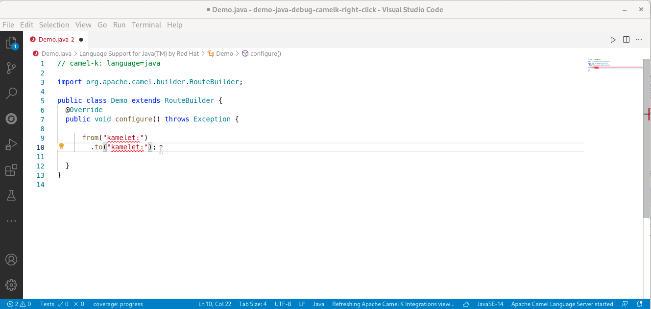 source/sink consumer/producer endpoint type filtering on completion